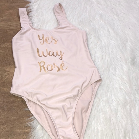 Cabana Del Sol Yes Way Rose one Piece swimsuit - Picture 3 of 7